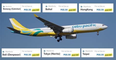 12.12 seat sale: Cebu Pacific offers P88 flights to local .